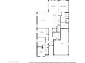 Open floor plan with 3 bedrooms, 2 bathrooms, and a 2-car garage at 7332 W Quail Track Dr, Peoria, AZ 85383