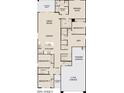 Open floor plan with 4 bedrooms, 3 bathrooms, and tandem garage at 7611 W Avenida Del Rey --, Peoria, AZ 85383