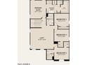 Upper floor plan with primary suite and additional bedrooms, plus a large loft area at 47462 W Kenner Dr, Maricopa, AZ 85139
