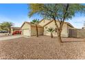 House exterior showcasing a driveway and rock landscaping at 6314 W Virginia Ave, Phoenix, AZ 85035