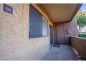 Condo balcony with door and windows at 3535 W Tierra Buena Ln # 156, Phoenix, AZ 85053