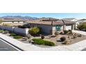 Single-story house with a backyard pool and mountain views at 15207 S 183Rd Ave, Goodyear, AZ 85338