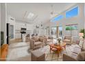 Open kitchen with island and stainless steel appliances at 7261 E Black Rock Rd, Scottsdale, AZ 85255