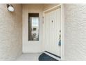 Condo entry with white door and small window at 14645 N Fountain Hills Blvd # 217, Fountain Hills, AZ 85268