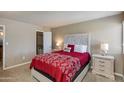 Spacious bedroom with a comfortable bed and ample closet space at 5877 N Granite Reef Rd # 2225, Scottsdale, AZ 85250