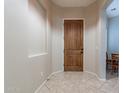 Bright and airy entryway with tile floors at 6202 E Mckellips Rd # 83, Mesa, AZ 85215