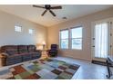 Spacious living room with tiled floors and lots of natural light at 6202 E Mckellips Rd # 83, Mesa, AZ 85215