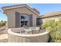 Private patio with seating area, perfect for outdoor dining at 5500 N Globe Dr, Eloy, AZ 85131