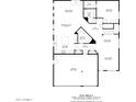 Detailed floor plan showcasing a spacious layout with multiple bedrooms, large living areas, and a two-car garage at 11249 E Stradling Ave, Mesa, AZ 85212