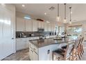 Spacious kitchen with island and stainless steel appliances at 1401 E Sweet Citrus Dr, Queen Creek, AZ 85140