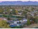 Luxury estate with expansive grounds and mountain backdrop; a desirable location at 5817 E Leith Ln, Scottsdale, AZ 85254