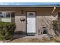 White front door with a decorative arch at 616 W Toledo St, Chandler, AZ 85225