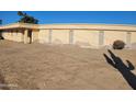 Unique curved home exterior needing some repairs at 6726 E Shea Blvd, Scottsdale, AZ 85254