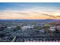 Panoramic aerial view of community and mountain landscape at 11426 E Cottontail Rd, Cave Creek, AZ 85331