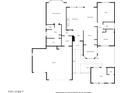 One-story home featuring primary bedroom, office, and multiple yards at 18932 N Aztec Point Dr, Surprise, AZ 85387