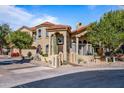 Beautiful two-story home with a large front yard and gated entry at 17459 N 79Th St, Scottsdale, AZ 85255