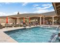 Resort-style pool and patio perfect for relaxation and entertaining at 9968 W Jj Ranch Rd, Peoria, AZ 85383