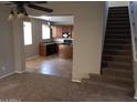 Kitchen with island and stainless steel appliances at 14737 N 174Th Dr, Surprise, AZ 85388