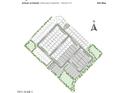 Aerial view of community site plan showing lot locations and street names at 25226 N 172Nd Dr, Surprise, AZ 85387