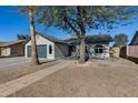 Remodeled home with walkway leading to the front door at 6934 W Mclellan Rd, Glendale, AZ 85303