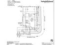 Plot map showing home's placement on the lot and easements at 19118 E Broadmoor Trl, Queen Creek, AZ 85142