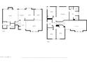 Detailed floor plan showcasing layout of the first and second floors at 7804 W Pershing Ave, Peoria, AZ 85381