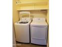 Laundry closet with LG washer and dryer at 1701 E Colter St # 223, Phoenix, AZ 85016