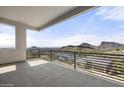 Spacious balcony offering stunning mountain views at 14846 E Valley Vista Dr, Fountain Hills, AZ 85268