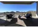 Relaxing balcony with seating and mountain views at 14846 E Valley Vista Dr, Fountain Hills, AZ 85268