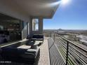 Balcony with indoor-outdoor living space and scenic views at 14846 E Valley Vista Dr, Fountain Hills, AZ 85268