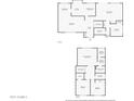 Two-story home floor plan, showing bedrooms, bathrooms, and living spaces at 2472 W Crocus Dr, Phoenix, AZ 85023