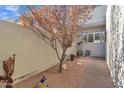 Small courtyard with gravel and desert landscaping at 2524 S El Paradiso Dr # 74, Mesa, AZ 85202