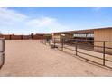 Horse stables with a covered area at 5271 E Shiprock St, Apache Junction, AZ 85119