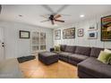 Cozy living room featuring a sectional sofa and wall decor at 8241 N Central Ave # 32, Phoenix, AZ 85020