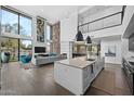 Modern kitchen with a large island, and high ceilings at 4515 N 36Th Way, Phoenix, AZ 85018