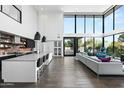 Modern kitchen with large island and high-end appliances at 4515 N 36Th Way, Phoenix, AZ 85018