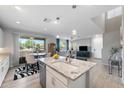 Modern kitchen boasts granite counters and stainless steel appliances at 730 E Zesta Ln # 101, Gilbert, AZ 85297