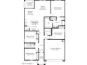 Open floor plan with 4 bedrooms, 2 baths, and a 2-car garage at 1216 S Mullberry St, Florence, AZ 85132