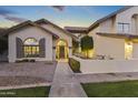 Two-story home with a landscaped yard and double garage at 1848 E Mallory St, Mesa, AZ 85203