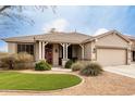 Attractive one story home with a well manicured lawn and desert landscape at 7709 S 72Nd Dl, Laveen, AZ 85339