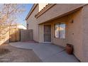 Front entrance with security door and walkway at 14529 N 87Th Dr, Peoria, AZ 85381