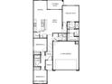 One-story floor plan with 3 bedrooms, 2 baths, and a 2-car garage at 24347 W La Salle St, Buckeye, AZ 85326