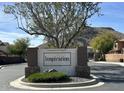 Community entrance sign for Inspiration community at 26015 N 53Rd Dr, Phoenix, AZ 85083