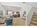 Two-story living room with open concept and staircase at 544 N Alma School Rd # 9, Mesa, AZ 85201