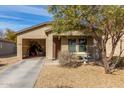 One-car garage with ample storage space at 194 E Watson Pl, Casa Grande, AZ 85122