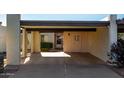 Carport and entrance to a condo unit at 3013 W Redfield Rd, Phoenix, AZ 85053