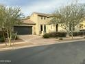 Stunning two-story home with a private driveway and manicured landscaping at 9248 E Desert Village Dr, Scottsdale, AZ 85255