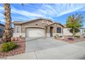 Beautiful single-story home with desert landscaping, a spacious driveway, and a charming, well-maintained exterior at 17202 N Javelina Dr, Surprise, AZ 85374