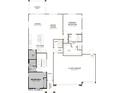 Two-story home floor plan with 3-car garage, 4 bedrooms, and 3 baths at 12362 W Marguerite Ave, Avondale, AZ 85323
