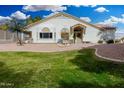 House exterior featuring a charming front yard at 5830 E Mckellips Rd # 100, Mesa, AZ 85215